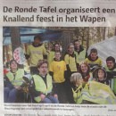Krantenartikel - De Ronde Tafel organiseert benefiet feest in het Wapen in Voorschoten